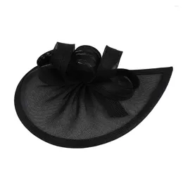 Bandanas fascinator hairpin coquetel chapéu clipes de casamento para noivas chapéus de chá elegantes