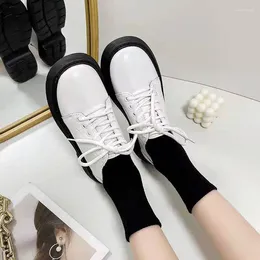 Модельные туфли, женская летняя обувь, милые кавайные туфли для женщин, 2024, на платформе и среднем каблуке, в японском стиле, с ремешками в стиле Лолиты, Мэри Джейн Уайт
