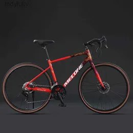 Bikes Road Bike Gravel Bicycle 16 Speed Aluminum Alloy Internal Cable Framework 700x 38C Wide Tyre Long Distance BicyclesL240105