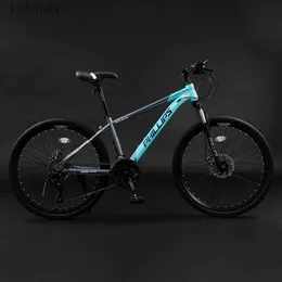 Bicicletas mountain bike velocidade variável mountain bikes adulto homens mulheres bicicleta de corrida 26 27.5 mountain bike com absorção de choque forkl240105