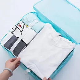 저장 백 여행 가방 파편 보호 주최자 효율적인 여행 가방 조직을위한 8 피스 세트