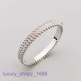 Designer Jewelry Car tiress Classic Bangles Bracelets For Women and Men New Double Row Diamond Small Fragrance Style Simple Bracelet With Original Box MT7V