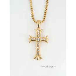 Ожерелье Cro, ожерелье с бриллиантовым крестом, подвески для мужчин и женщин, цепочки для свитера, ожерелье, дизайнерское дизайнерское ожерелье 280 277