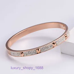 Luxus-Autoreifen-Designer-Schraubendreher-Armband, modisch, mit Diamanten besetzter Nagel, berühmter japanischer und koreanischer Bestseller für Damen, mit Originalverpackung