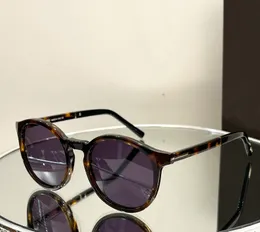 ハバナ/ダークグレーラウンドサングラス1021 Unsiex Sunnies Gafas de Sol Designer Sunglasses Shades Occhiali Da Sole UV400 Protection Ieewear