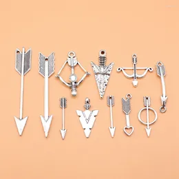 Charms 11 teile/satz Pfeil Für Schmuck Machen Anhänger Diy Handwerk Zubehör L10156