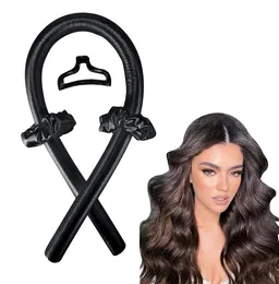 Bigodini per capelli Asta per arricciacapelli senza calore Fascia per capelli Bigodini per dormire Soft Curl Bar Wave Formers Stili fai da te Strumento9108453