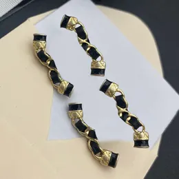 High Texture Brand Letter Earrings Designer Studs 925 Silver Stud Copper Earring Men Womens Crystal Earrings Pearl Eardrop Wedding Party Jewelry Gifts Top Sell
