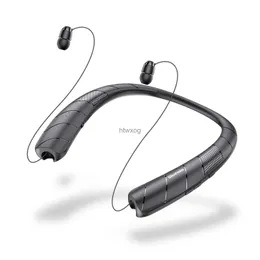 Auricolari per cellulare Cuffie/Altoparlante 2 in 1 Auricolare Bluetooth con archetto da collo Auricolari stereo wireless con microfono Auricolari sportivi impermeabili per fitness YQ240105