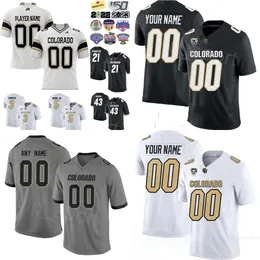 Mans Colorado Buffaloes Fútbol universitario 21 Shilo Sanders Jersey 25 Marvin Ham II 43 Trevor Woods 3 Omarion Cooper 14 Joel Klatt 5 Jimmy Horn Jr ProSphere University