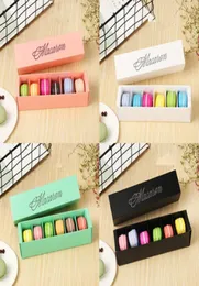 Macaron Box Cake Boxes Home Made Macaron Chocolate Boxes Biscuit Muffin Box Retail Packaging 2055454CM Black Green EEA42617461
