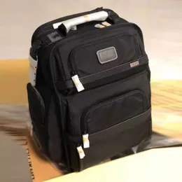 デザイナーバックパックTumi Mens Ballistic Nylon Back Pack BookBag Luxury Outdoor Computer Bags Sport Travel Business Backpack 5DH5