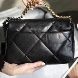 Luxur Designer Handväska Kvinnor Väskor Mjuk läder Fashion Crossbody Bag Tote Purse Metal CC Chain Flap Shoulder Bags