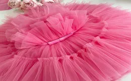 Girl039s klänningar födda baby flicka klänning1 år 1: a födelsedagsfest dop rosa kläder 9 12 månader småbarn y kläder vestido 6815884