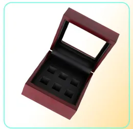 Fine den Ring Display Case Caixas de madeira 2 3 4 5 6 furos para escolher anéis Box6588996