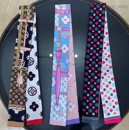 Lenço de seda mancha feminino xales finos macios e envoltórios senhora do escritório faixa de cabelo foulard hijab