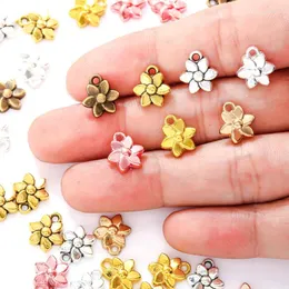 Charms 30pcs 7 Renkli Bilezik Kolye Küpe Kolye DIY El Yapımı Takı Aksesuarları 11 10mm Q1159