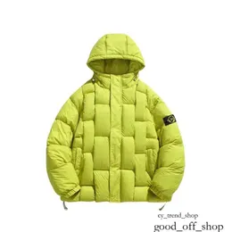 Stones Island Jacket Designer Fashion Jacket Winter Designer Warm Windroof Down Jacket Cotton Logo Jacket för män och kvinnor täcker 13 Stone