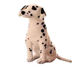 Dorimytrader 거대한 박제 소프트 시뮬레이션 동물 dalmatians dog plush 동물 개 장난감 위대한 어린이 선물 35inch 90cm dy603026535170