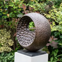 Large Bronze garden sculpture, Limited edition, abstract sculpture, metal sculpture, yard sculpture