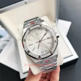 GD Factory Super Edition Quality Men's Watches 15400 41mm Automatic Mechanical Watch 8215 Movement 316L Diamond Sapphire Night Glow Deep Waterproof Wristwatches-H