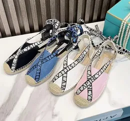 Gaia Orgânica Lona Alpercatas Alpercatas Slingback Sapatos Primavera Verão Praia Flats Sandálias Feitos À Mão Sapato Feminino Casual Luxe Lounge Calçado de Fábrica