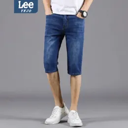Summer Clearance Men's Jeans Loose and Straight Leg Casual mångsidig 240104
