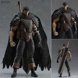 Manga berserk figurka 17 cm Anime Action Figurine Kaii Oryginalne bezpłatne przedmioty wysyłki czarny szermierz Halloween prezent dla dzieci L2305