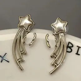 고급 브랜드 레터 디자이너 스터드 Sier Stud Copper Earring Men Womens Earrings Pearl Eardrop Wedding Party Jewelry Gifts Top Sell