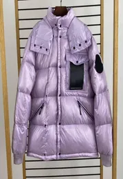 Mens Maya Puffer Ceketler Downs Coats Tasarımcı Çift boynuzlu kadın kapüşonlu dış giyim Aşağı Parkas Rüzgar Yasağı Kalın Giyim Casua8769499