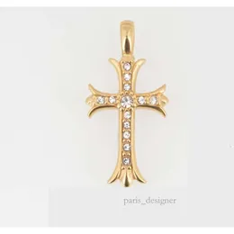 Ожерелье Cro Necklac с бриллиантовыми подвесками в виде креста для мужчин и женщин, цепочки для свитера, ожерелье, дизайнерское дизайнерское ожерелье 257