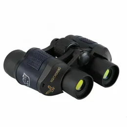 1060x60 Binoculars Profesjonalne powiększenie optyczne dalekosiężne lornetki z interfejsem statywu do polowań na kempingach 240104