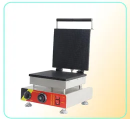 التجاري Non -Dastic 110V 220V Electric 25cm Square Stroopwafel Dutch Syrup Waffle Baker Maker Machine Machine Plate6574827