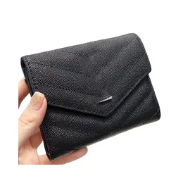 Purse Vintage Leather Man luxury wallet Coin Purses card slots pocket Multiple Women key pouch multicolor Emboss Pocket Zipper wallet Fashion mini organizer gift