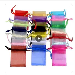 Sacchetto regalo per gioielli Sacchetti con coulisse in 24 colori per sacchetti regalo per caramelle natalizie di nozze