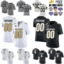 University Football 3 Dylan Edwards Jersey Colorado Buffaloes College 22 Anthony Hankerson 36 Syveon Wilkerson 10 Xavier Weaver 12 Travis Hunter Shedeur Sanders