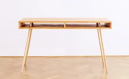 Moderner Holzschreibtisch mit Stauraum, Heimschreibtisch, Holzschreibtisch, Büromöbel, Heimbüro-Schreibtisch, Laptop-Schreibtisch, Schultisch