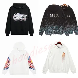 Designer amirs hoodies outfit jacka för mens hoodies mode brev tryck herr hoodies streetwear topp andas hamma homme social klubb blå grön huvtröja h8