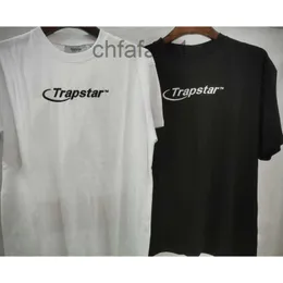 Trapstar 티셔츠 대형 상단 대형 탑 남자 디자이너 셔츠면 느슨한 짧은 소매 가슴 편지 자수 티 패션 의류 남성 Tshirts 15 스타일 YXRD