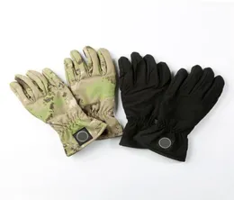 Autumn Winter New Men039s Five Fingers Gloves Camouflage Outdoor Ski Tactical Gloves Warm Waterproof Windproof Riding Training5237699