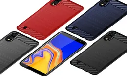 Для Samsung Galaxy S10 Plus S10e S10 5G M10 M20 M30 A10 A40 A30 A50 Чехол из углеродного волокна, резина, мягкий гель, ТПУ, задняя крышка телефона, силиконовая 1470483