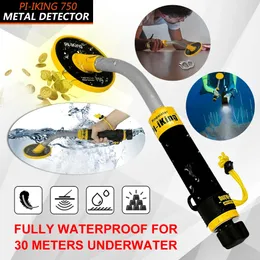 MD-780 Detector de metales subacuático totalmente impermeable para niños y adultos Mini sonda de mano Pinpointer Inducción de pulso con LED 240105