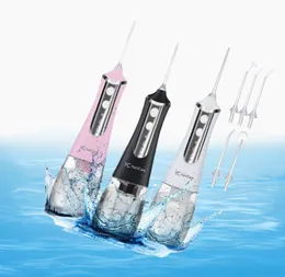Doustny irygator elektryczny woda dentystyczna zęby zęby wybielanie 350 ml zbiornik wodny wodoodporne zęby Czyszczenie wody Pick Drigador Home 27613052