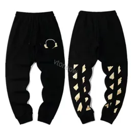 2024 Herrbyxor High Street Pants for Men Sweatpants Casual Women Designer Offs Hip Hop Streetwear Whites Pants