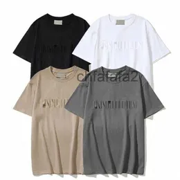 Comprar camisetas para hombre Esenciales para mujer Diseñadores Ess Hombres Tops Carta Polos Camisetas bordadas Ropa Ángeles cortos Camiseta con mangas Camisetas de gran tamaño para la venta 8A