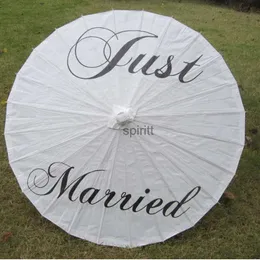 Paraplyer Custom Clear Clear Paraply Wedding Använd oljat pappersparaply tack just sombrilla parapluie femme regenschirm el principito yq240105