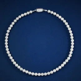 2024 Choucong Marke Kreis Anhänger Vintage-Schmuck Echt 100% 925 Sterling Silber Natürliche Perle Elegante Frauen Hochzeit Kette Halskette Valentinstag geschenk