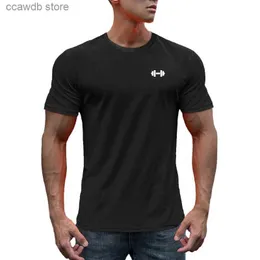メンズTシャツ夏ランニングTシャツメンメッシュメッシュジム半袖Tシャツフィットネスティークイックドライスポーツウェアメンズフットボール衣類T240105