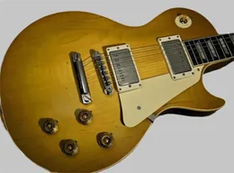 Murphy Lab 1958 Reedição de guitarra elétrica Light Aged Lemon Burst