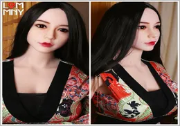 Sex Dolls LOMMNY Top quality 135-140cm Silicone Doll with metal skeleton full size lifelike big breast vagina pussy Love Adult Sexy Dolls6224409